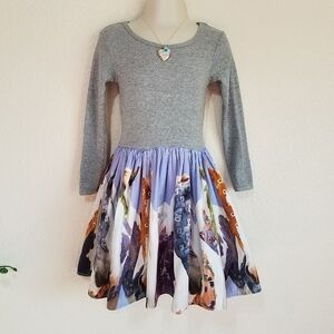 Molo Patchwork Horses Girl's Dress